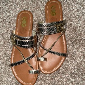 Brand new GBG sandals